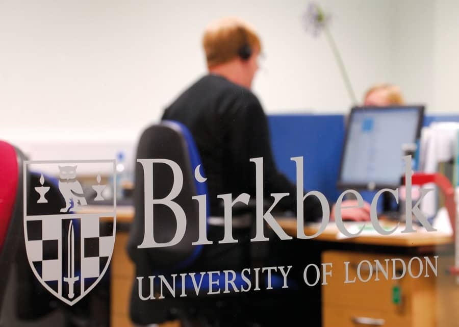 Birkbeck University of London inside