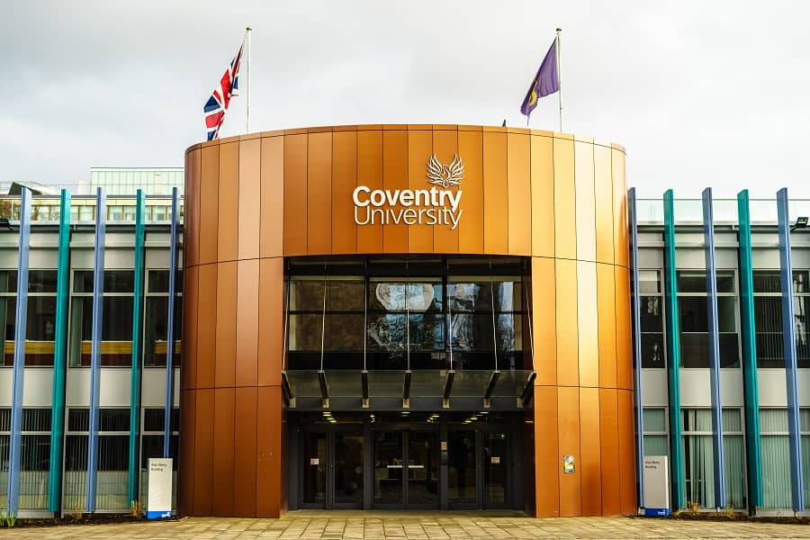 Университеты Англии. ВУЗы Великобритании. Coventry University, Университет Ковентри Coventry University view900
