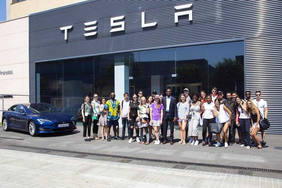 EU Business School events Tesla