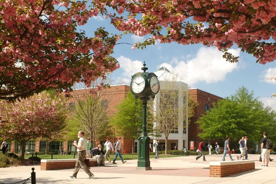 George Mason University campus view