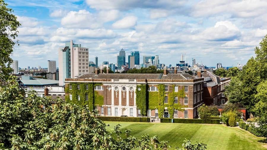 Goldsmith University of London campus view