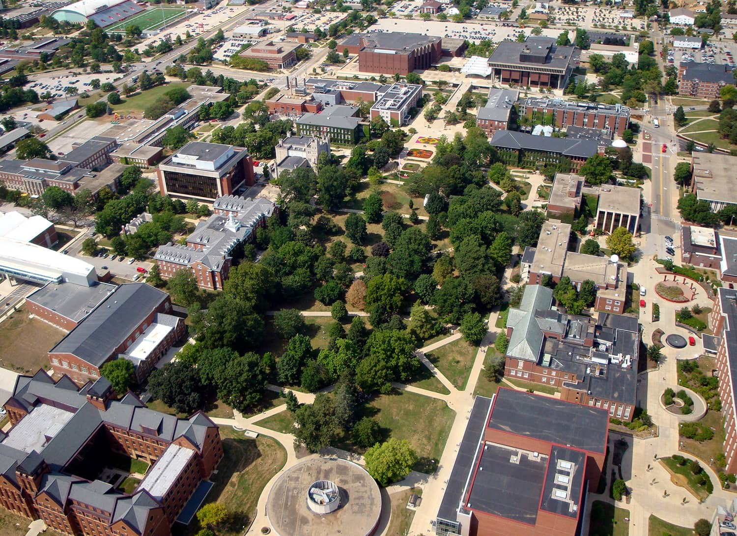 Illinois State University campus view2