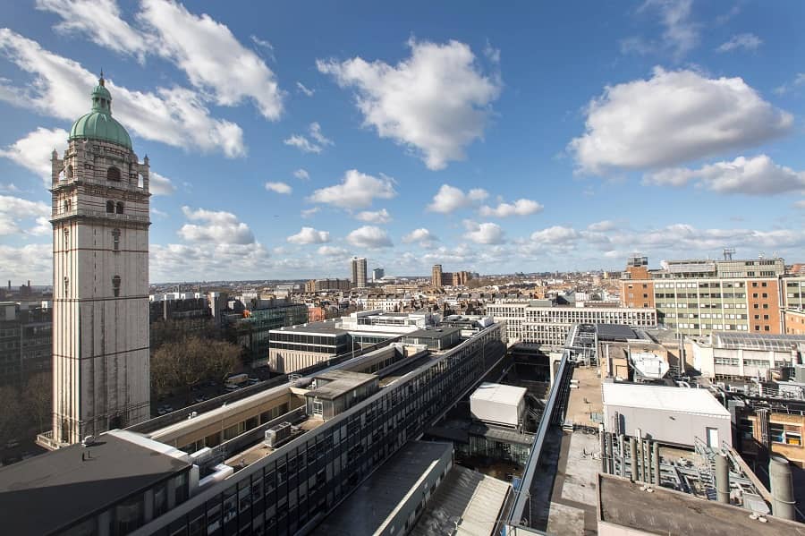 Imperial College London Aerial view