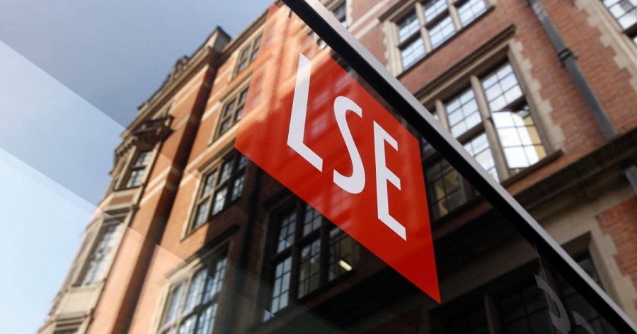 LSE logo and signage on building 900