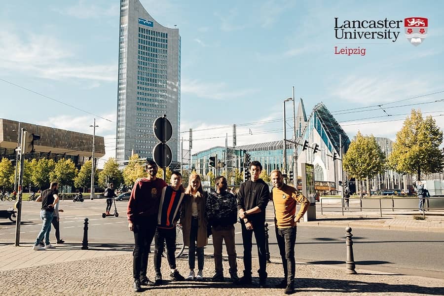 Lancaster University Leipzig students city