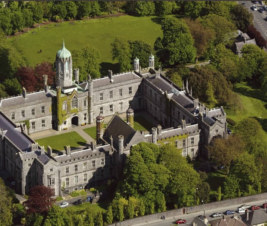 National University of Ireland Galway aerial view
