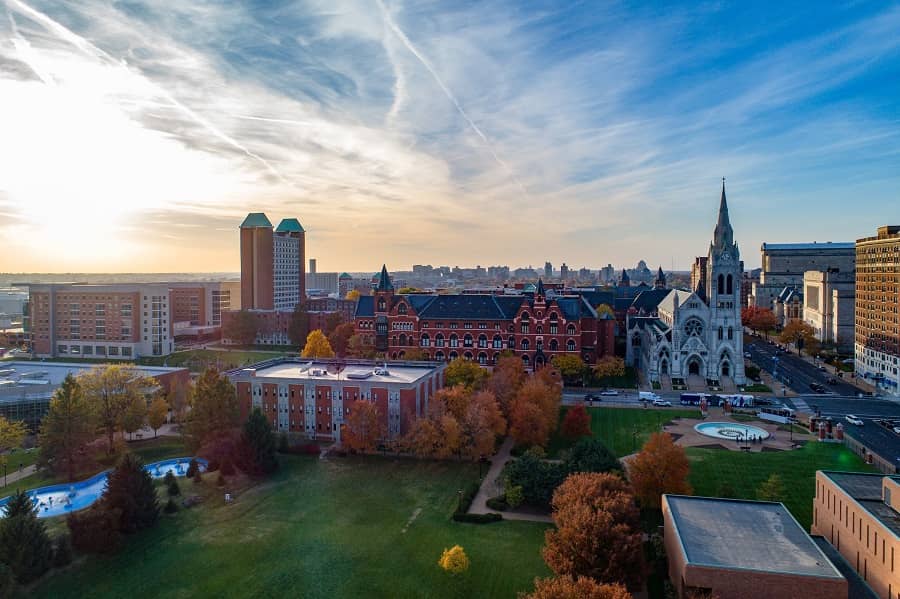 Saint Louis University view