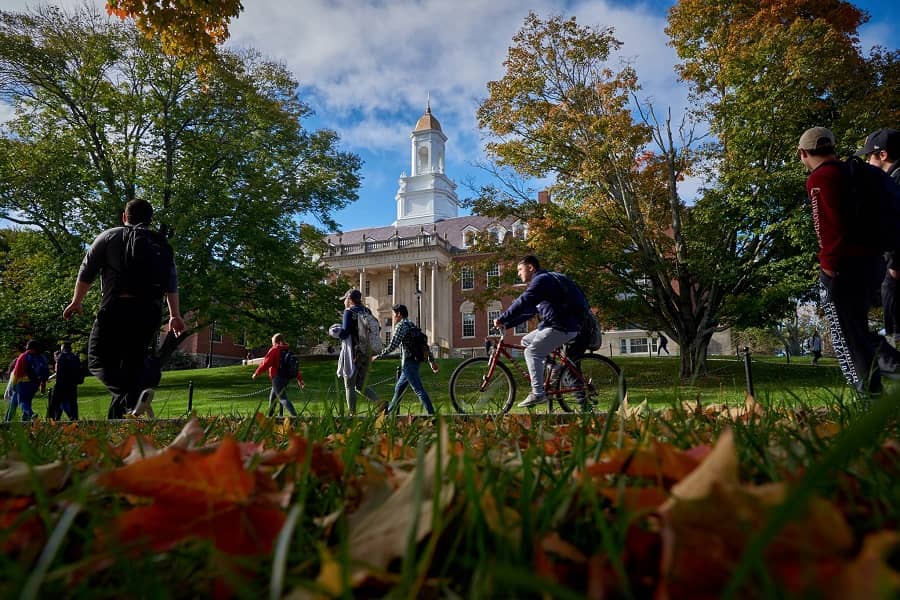 University of Connecticut campus students
