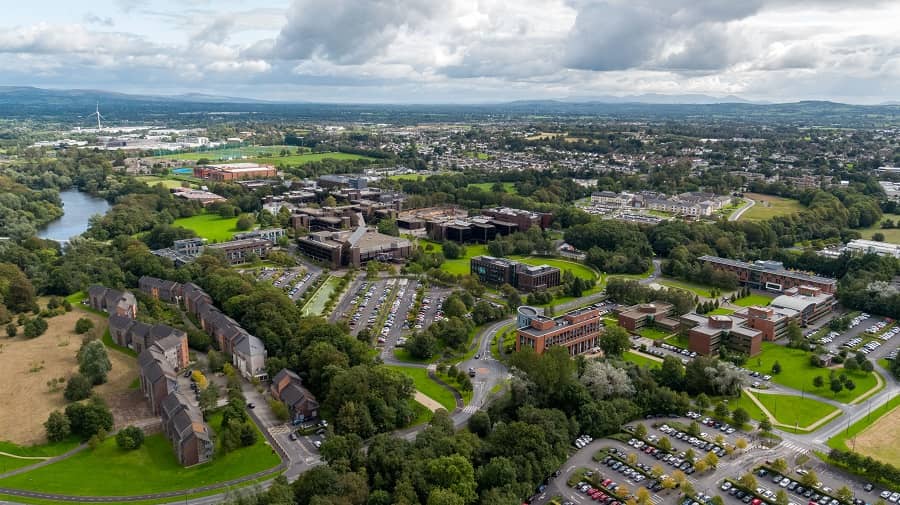University of Limerick aerial view