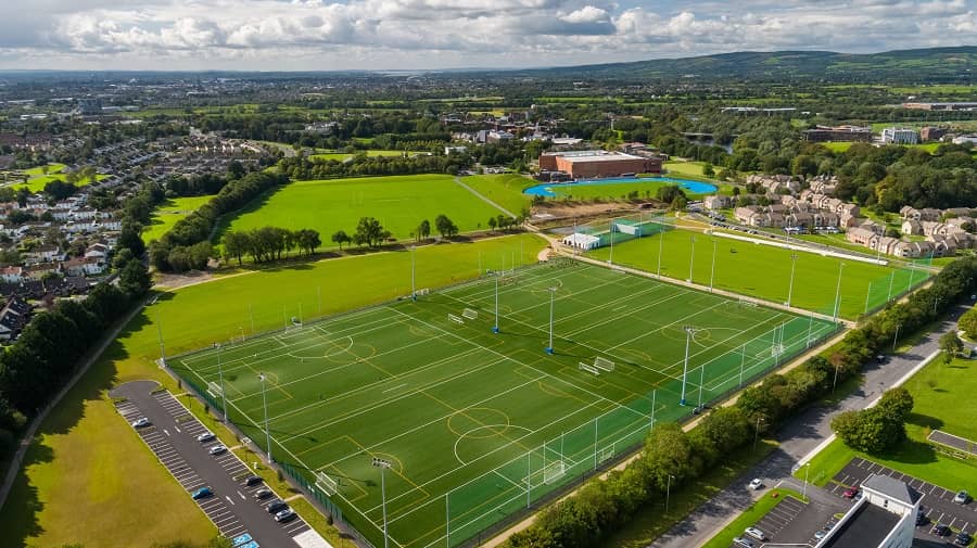 University of Limerick sport aerial view