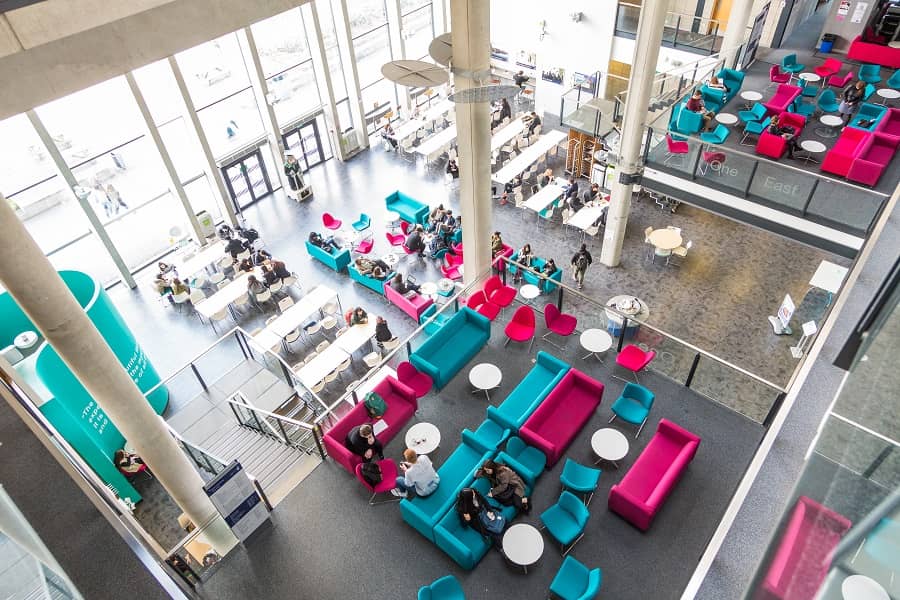 University of Lincoln ISC campus inside