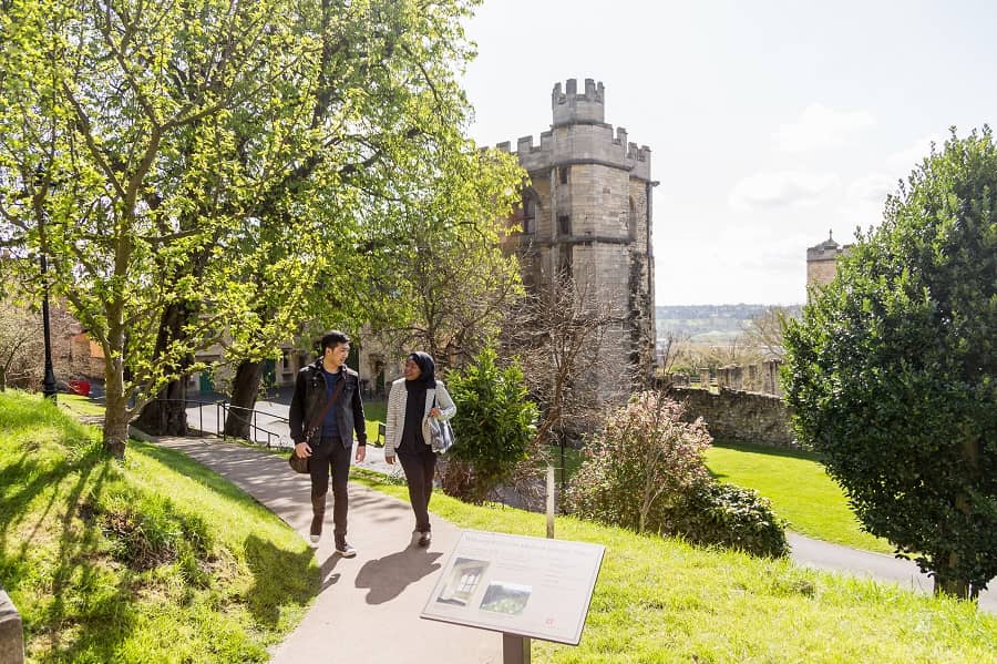 University of Lincoln ISC campus students