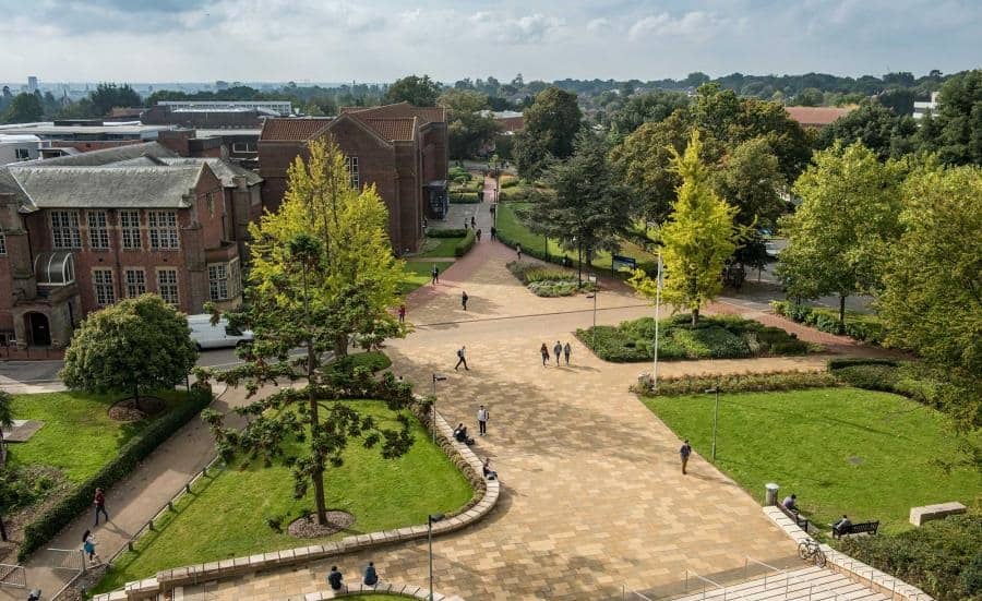 University of Southampton campus view