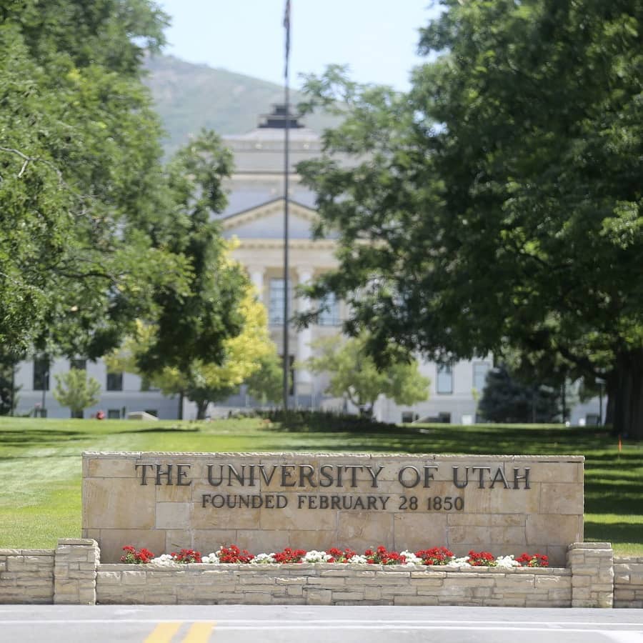 University of Utah date sign2